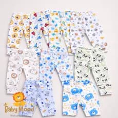 Mijão Kit com 3 e 1 Estampado De Bebê Menina/Menino - Calça Infantil Conforto p/ dia-a-dia - Cores Lisas Envio Imediato