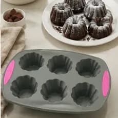Forma De Silicone Para Bolo Cupcake, Petit Gateau, Muffin