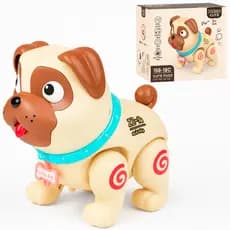 Cachorrinho Anda Late Robô Interativo Dog Com Luz E Som e Agua