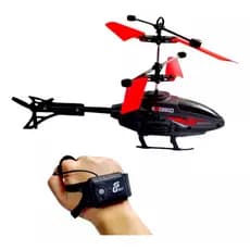 Helicóptero Mini Drone Brinquedo Voador sensor Infravermelho Com Detecção Recarregável Avião