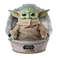 Boneco Baby Yoda Star Wars 28 cm Colecionável Pelúcia