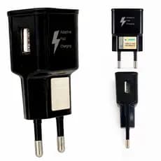 Carregador Tomada Plug Adaptador Fonte Usb 5v 3.1a Bivolt Preto Branco