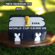 Porta Figurinhas Copa Do Mundo 2026 Em Impressão 3D Premium
