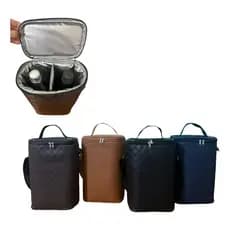 Bolsa térmica Porta Vinho Espumante Wine cooler bag 02 garrafas