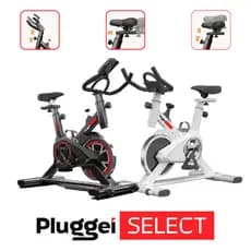 Bicicleta Spinning Ergométrica Semi Profissional Sport Preto até 120kg