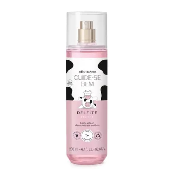 BODY SPLASH DELITE CUIDE-SE BEM - VAQUINHA 100ML