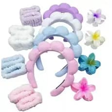 Faixa De Cabelo Em Nuvem, Tiara, Para Lavar o Rosto, Make Corea