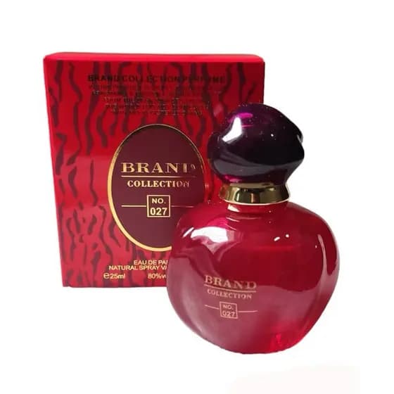Perfume Feminino Brand Collection Miniatura N° 027 25ML Fragrância Feminina Mala Viagem