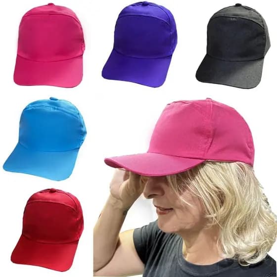 Boné Liso Masculino Sublimação Chapéu Feminino Sublimar Customizar com Entretela