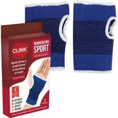 Munhequeira Sport com Tensor Elástico Clink Munhequeira Sport com tensor elástico