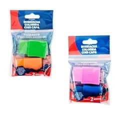 Borracha Colorida Com Capa Futuro