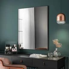 espelho retangular grande moderno sala decorativo com fita dupla face lançamento