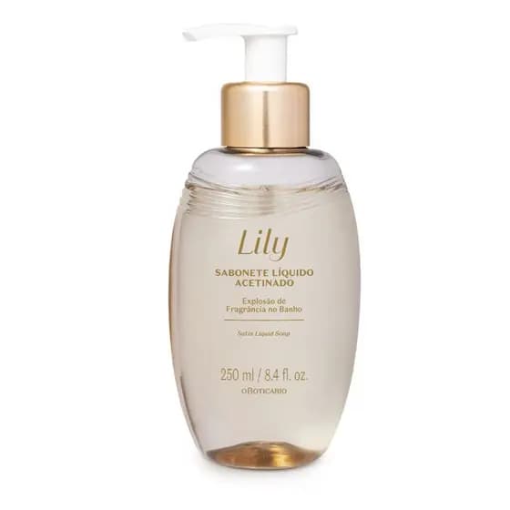 Sabonete Líquido Acetinado Lily 250ml