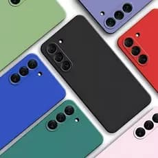 Capa Capinha Anti Queda Aveludada + Película Para Samsung Galaxy A54