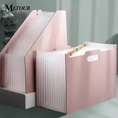 2000 Folhas Pasta De Arquivo De Mesa Para Documentos Portátil / Organizador / Artigos De Papelaria A4