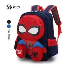 3D Cartoon Mochila Meninos E Meninas Escolar De Dobrável De Grande Capacidade Para Atividades Ao Ar Livre
