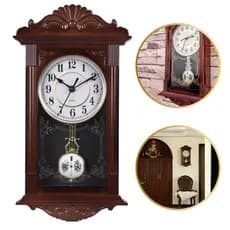 Relógio De Parede Com Pêndulo Modelo Antigo Vintage Retrô YN CLOCK