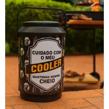Cooler Térmico 6 Litros Bebida Cuidado com meu cooler