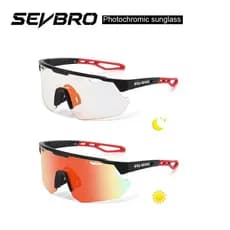 SEVBRO Óculos De Sol Fotocromáticos , Ciclismo Equitação UV400 De Estrada Para mountain bike