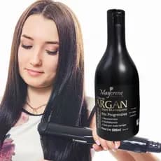 Shampoo Óleo de Argan - Pós Progressiva Argan Branco 500ml Maycrene