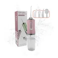 Irrigador Dental Profissional Portátil | 220ml, Recarregável USB, 3 Modos | Para Aparelho e Implante