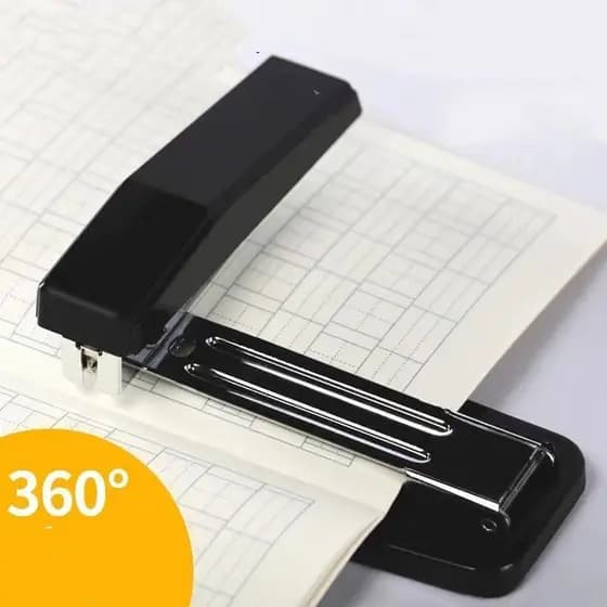 GRAMPEADOR 360 GRAUS GRAMPEAR ATÉ 25 FOLHAS COM GRAMPOS 24/6 OU 26/6