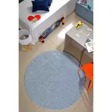 Tapete Redondo 2,00 X 2,00 Classic Sala Quarto Macio Toque Suave Não Escorrega Oasis