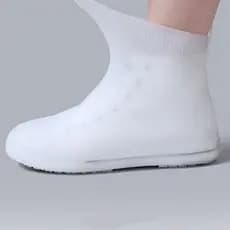Capa de Chuva para Calcados Silicone Resistente Cano Médio Máxima Proteção