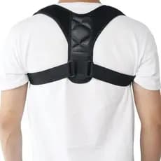 Colete Postural Coluna Cervical Hérnia De Disco Cinta Leve Discreta Correção Postura Costas Corretor Feminino Masculino