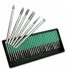 Kit 30 Brocas Diamantadas Lixadeira Unha Drill Fresa Gel Oferta