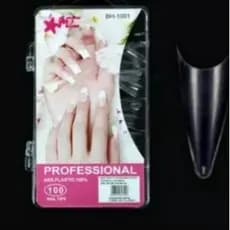 100 Tips Transparentes Vamp Unhas Gel/acrílicas 10075a~H&N BAZAR~