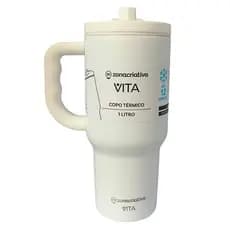 ZONA CRIATIVA COPO TÉRMICO TUMBLER VITA NEVE 1L