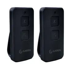 2 Controle Remoto para Portão Eletrônico Automático Garen PPA AGL HDL Intelbras 433mhz Tx Max