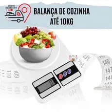 Balança Digital Cozinha Alta Precisão 10kg Balanca Cozinha Fitness Dieta  Regime e Nutrição