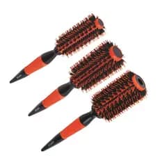Escova de Cabelo Vertix Pro Salon Cerdas Naturais c/3un