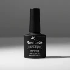 Top Coat Para Unhas Linha Light 8ml - Real Love