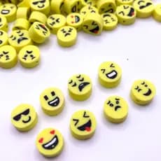 50 Pçs Miçanga Infantil Emoji Artesanato Pulseira Biju