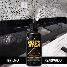 Limpa Renova Granito Mármore Super Brilho Intensificador De Cor Rock Star
