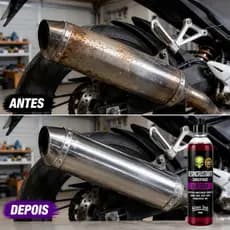 Removedor Ferrugem Limpa Alumínio Inox Rodas Chassi Moto Carro Alien Ind.