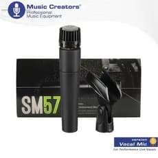 Novo Pacote Shure SM-57 SM57 57LC Cardióide Lendário Dinâmico Vocal Cápsula Wired Gravação De Estúdio Microfone Para Guitarra Amplificador