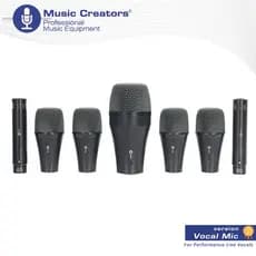 SENNHEISER E900 Conjunto De Microfones De Tambor De 7 Peças Com Estojo Para Banda De Baqueiro E Show Ao Vivo