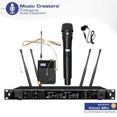 Sistema De Microfone Profissional , Adequado Para Karaokê , Vocais , Músicos , Cantores , Apresentações Em Palco De Vida