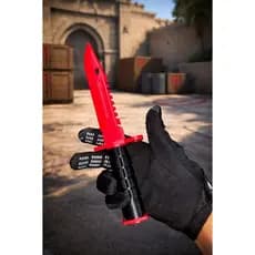 Faca Baioneta M9 CS Colecionável - Gamer / Cosplay / Decoração