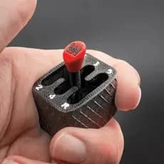 Fidget Toy Alavanca de Câmbio - Brinquedo Anti Stress com Sensação Real de Marchas | Chaveiro