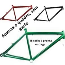 quadro aro 26 ultra reforçado bicicleta motorizada sem garfo