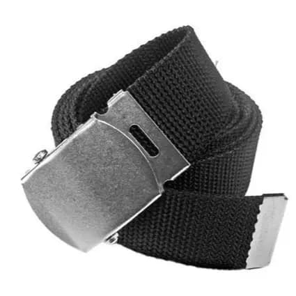 CINTO MILITAR TÁTICO EM  NYLON  PRETO Promoção Alta Qualidade Fivela Metal Premium