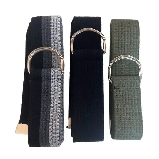 kit com 3 cinto masculino barato largo promoção ARGOLAS DUPLAS.