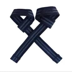 Tala Straps para Musculação/ Fitness 100% Algodão COR PRETO COM CINZA