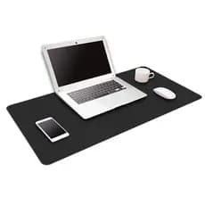 Mouse Pad 70x30cm Couro Sintético Antiderrapante KingPad | Desk Pad Profissional para Escritório