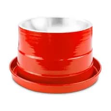 Comedouro Alto Ergonômico Para Gatos Vermelho Elevado Postura Correta Anti Estresse Ração Água